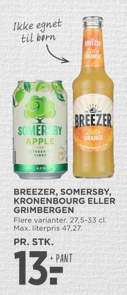 Bacardi Breezer, Zesty Orange RTD