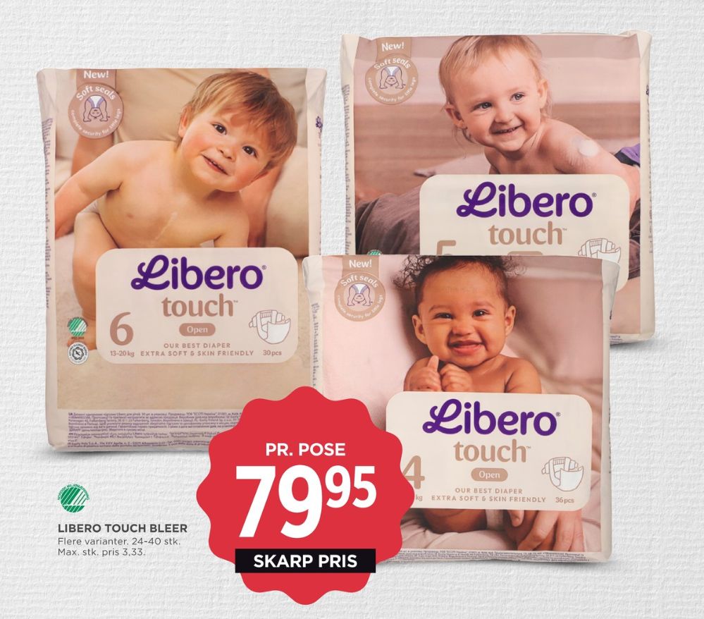 Libero Touch, Bleer str 6 13-20 kg