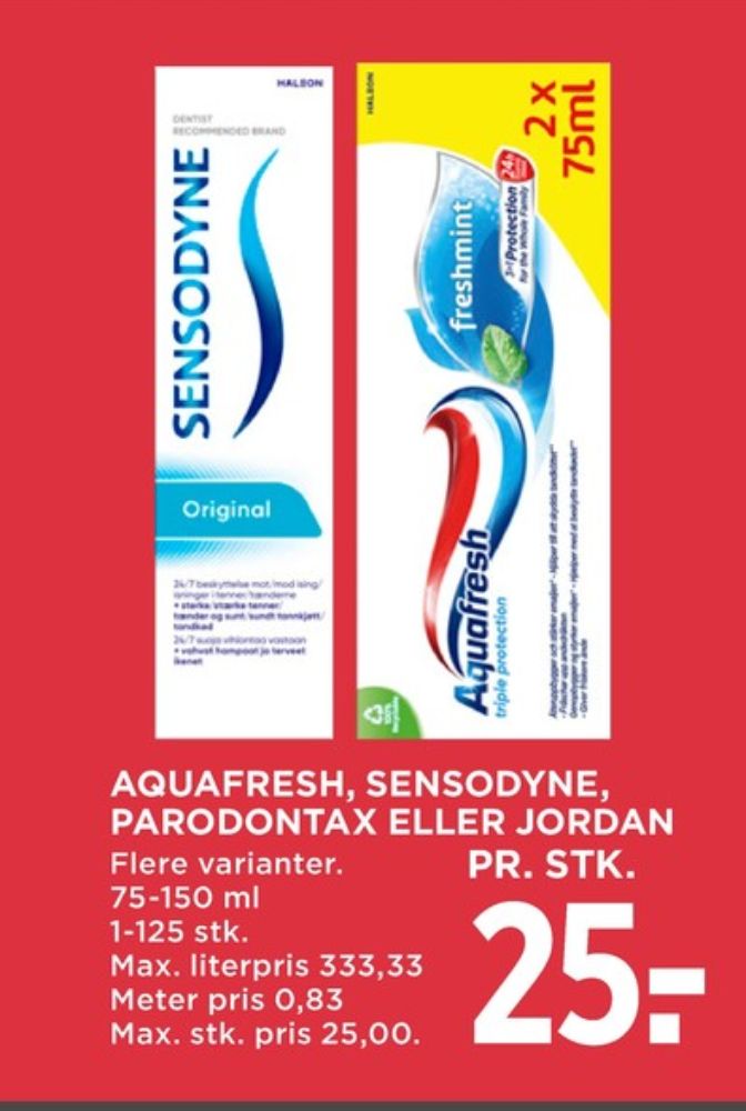 Jordan 3-in-1 flosser, Tandstikker