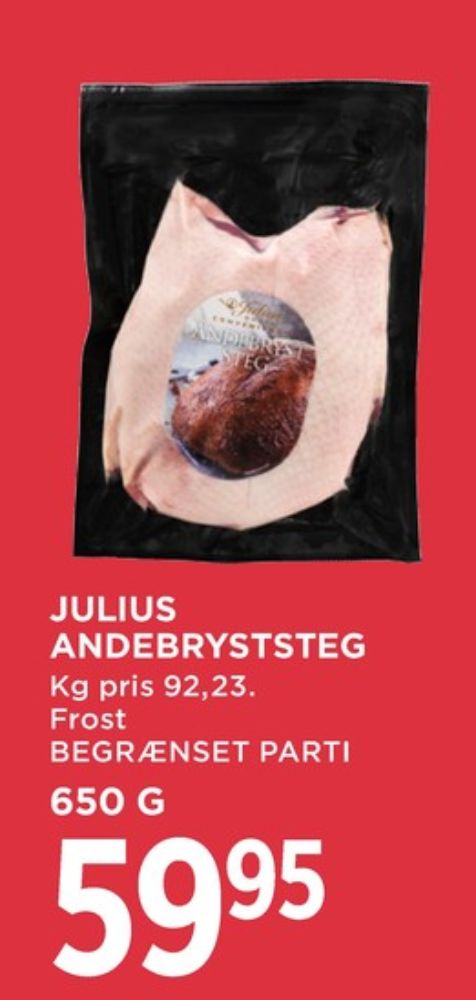 Julius, Andebryststeg