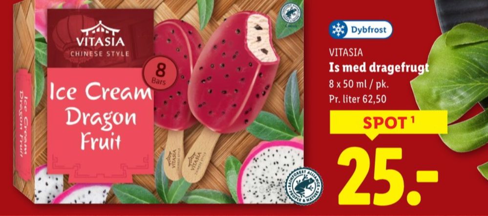 Vitasia, Ice Cream Dragon Fruit ispinde