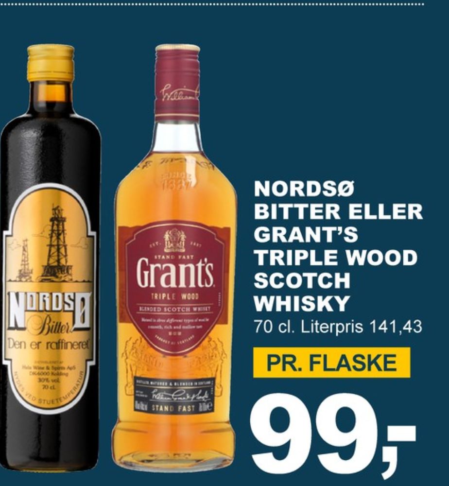 Grants Triple Wood, Whisky