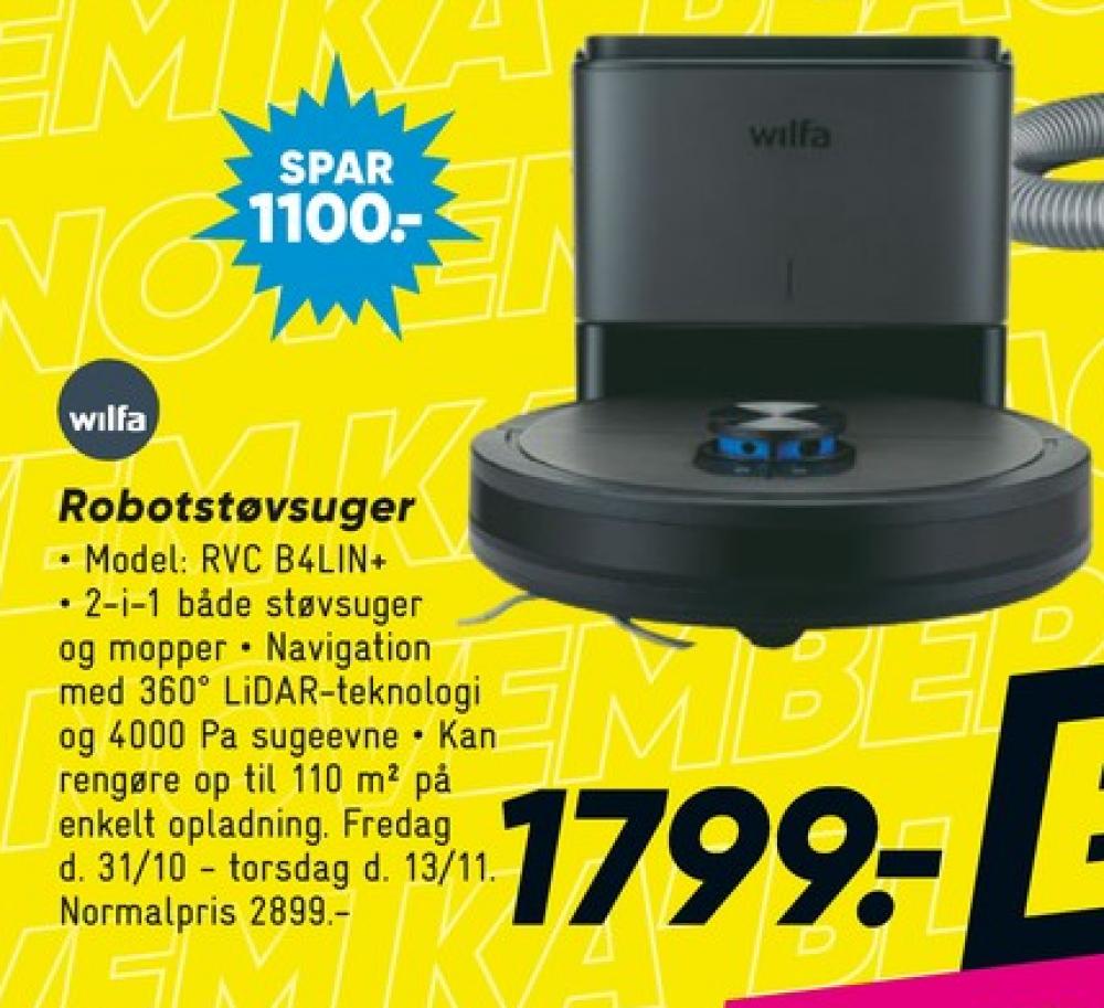 Wilfa, Robotstøvsuger