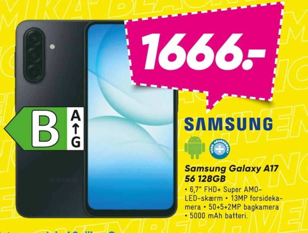 Samsung Galaxy A17, Mobiltelefon