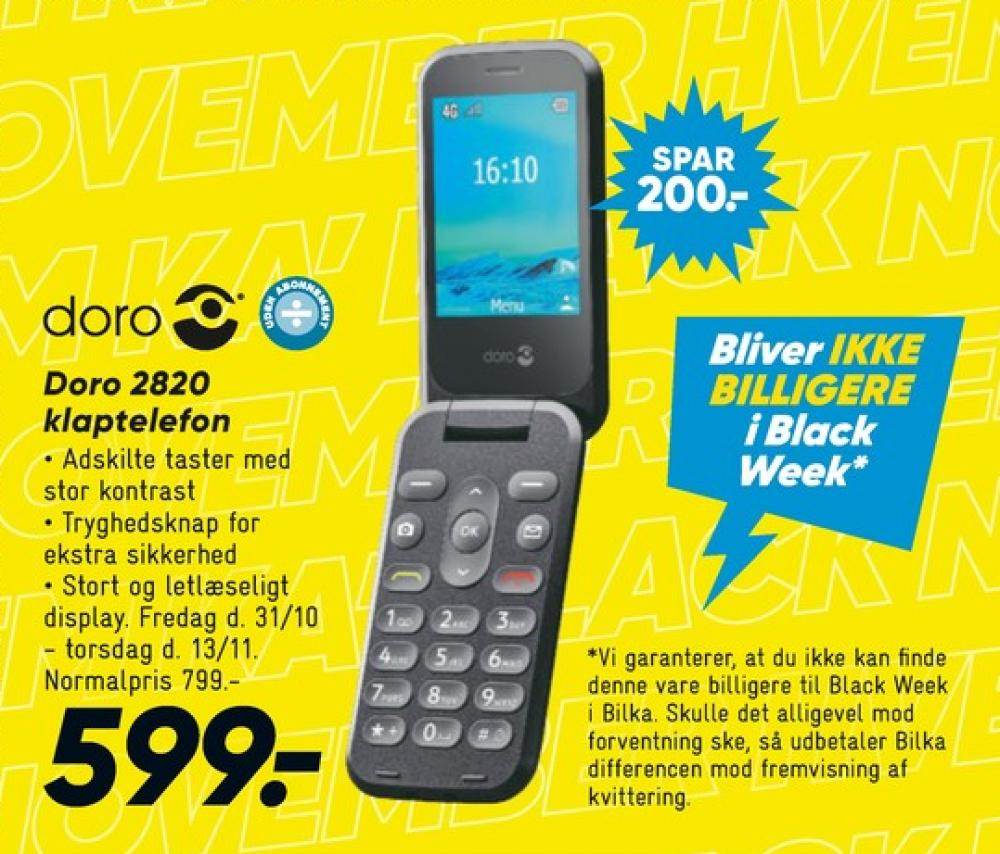 Doro 2820, Mobiltelefon
