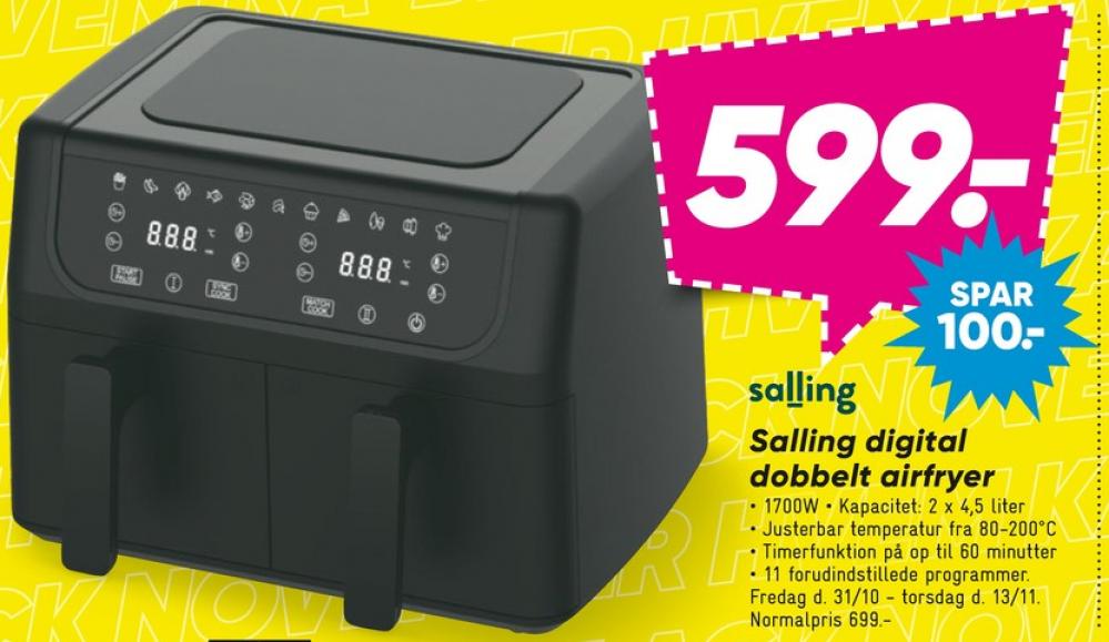 Salling, Airfryer