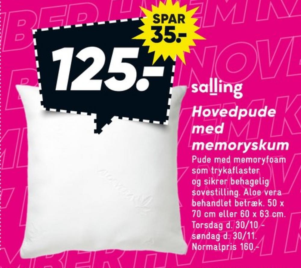 Salling NatteRo, Hovedpude