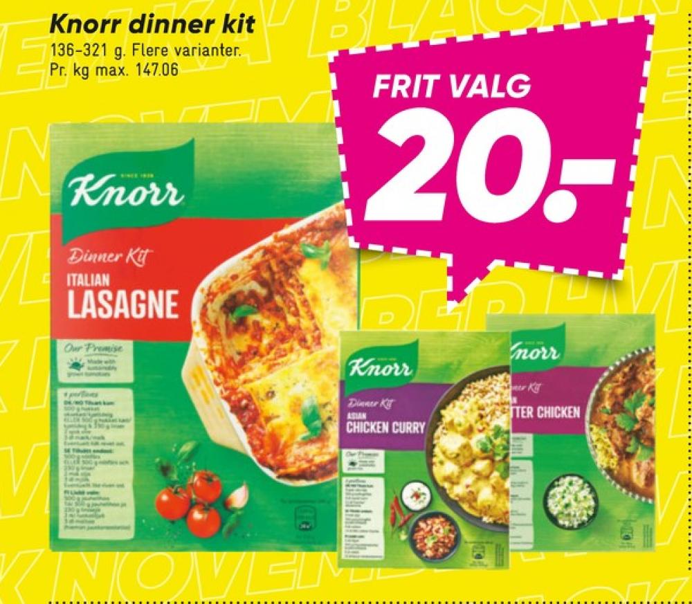 Knorr Dinner Kitt, Italian Lasagne