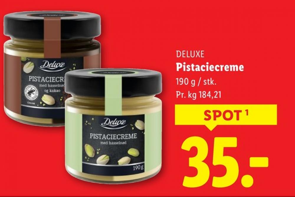 Deluxe, Pistaciecreme