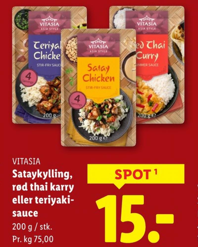 Vitasia, Red Thai Curry sauce