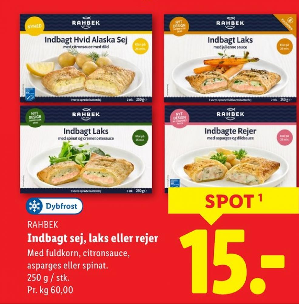 Rahbek, Indbagt Laks med Julienne sauce