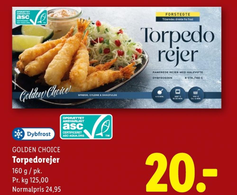 Golden Choice, Torpedorejer