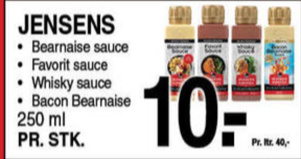 Jensens Køkken, Bacon Bearnaisesauce