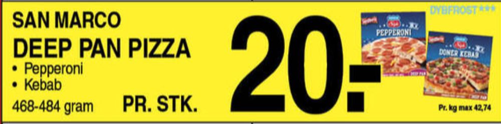 San Marco, Pepperoni Pizza