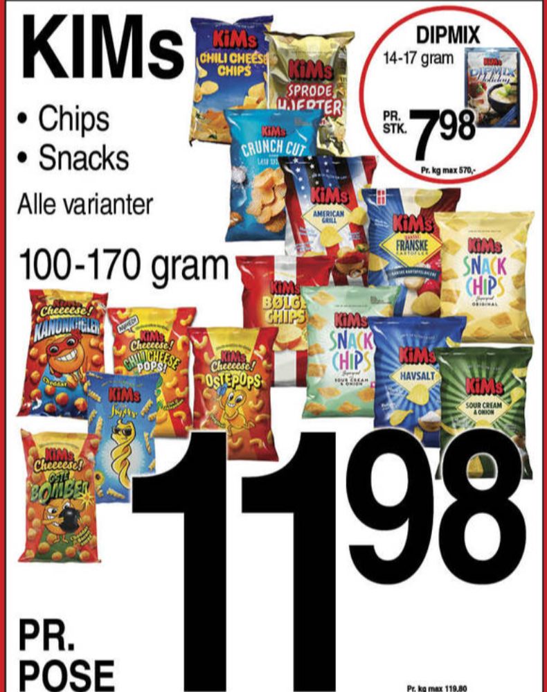 Kims, Chili Cheese Chips