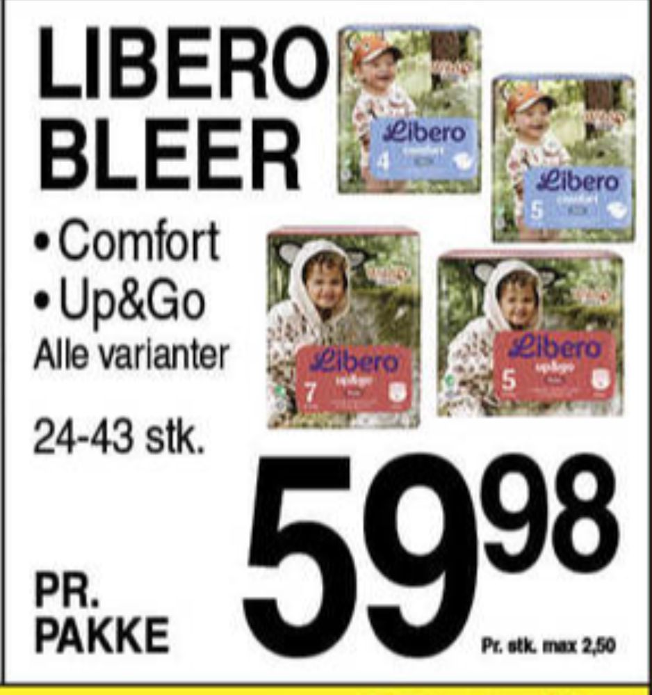Libero Up&Go, Bleer str 5 10-14 kg