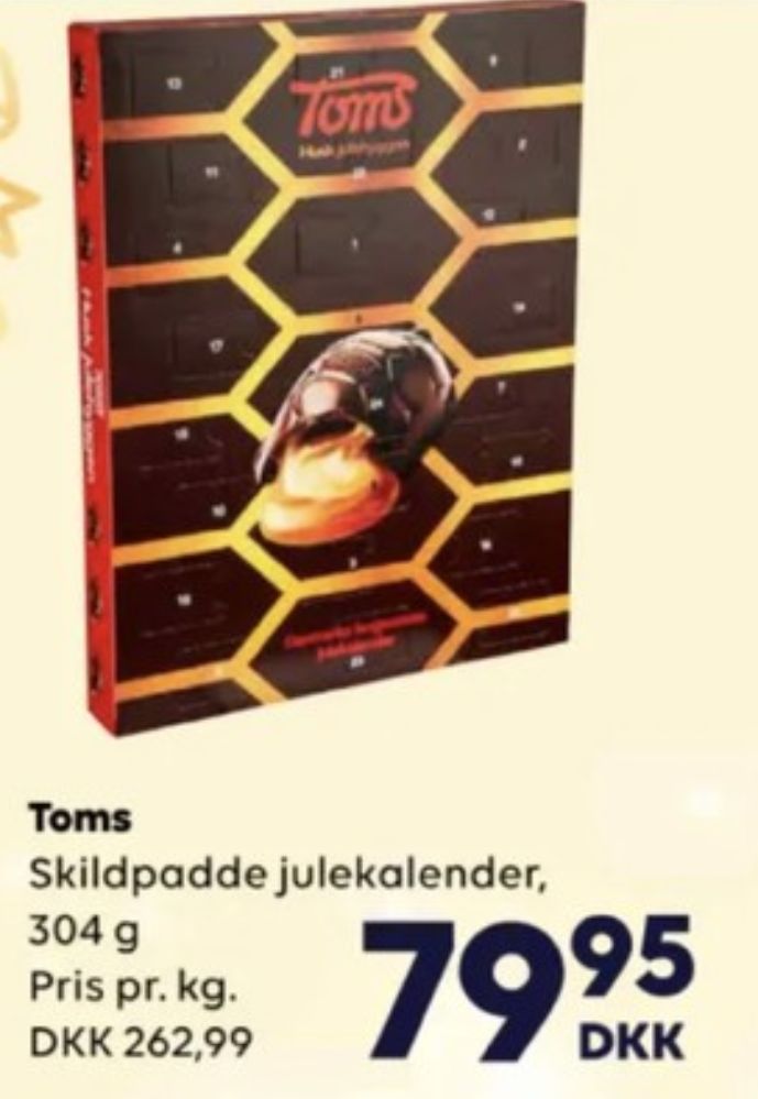 Toms, Julekalender
