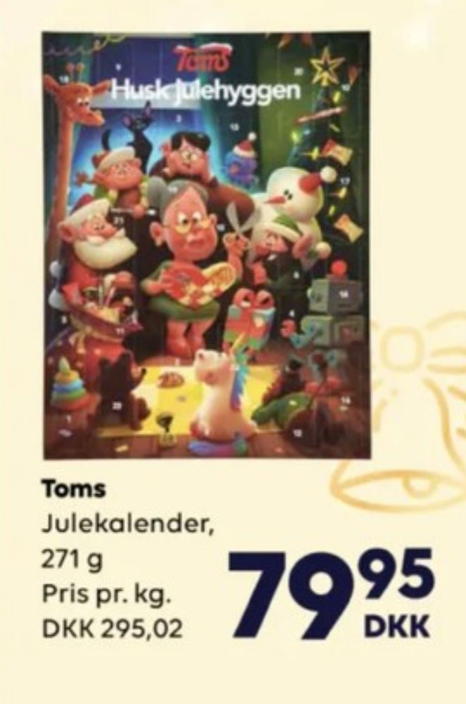 Toms, Julekalender