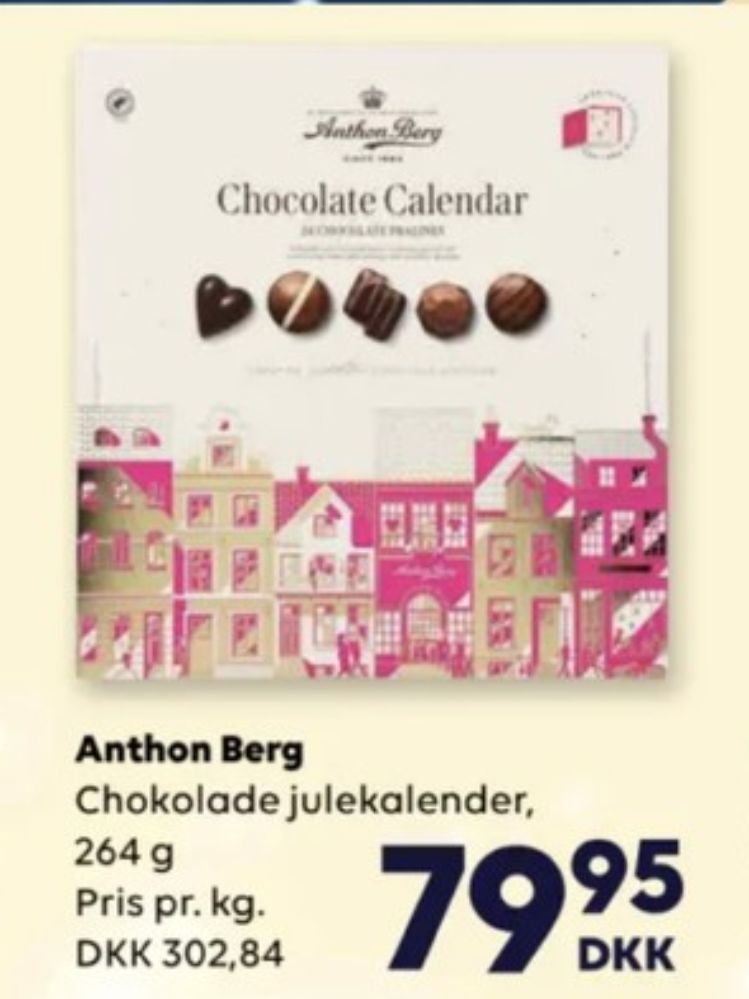 Anthon Berg, Julekalender