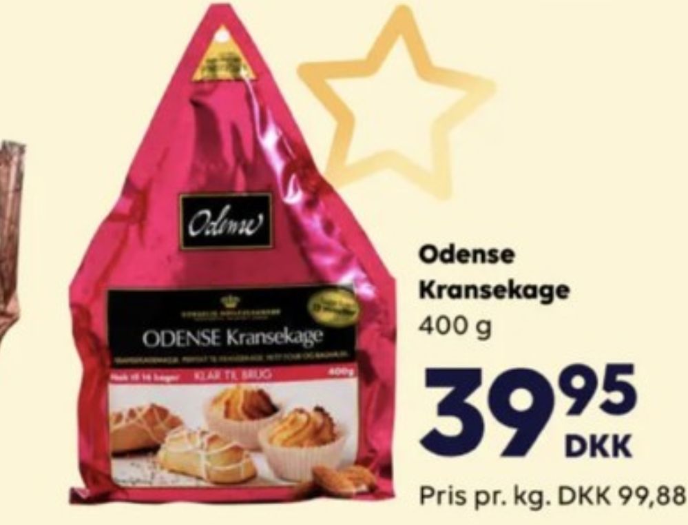 Odense, Kransekagemasse