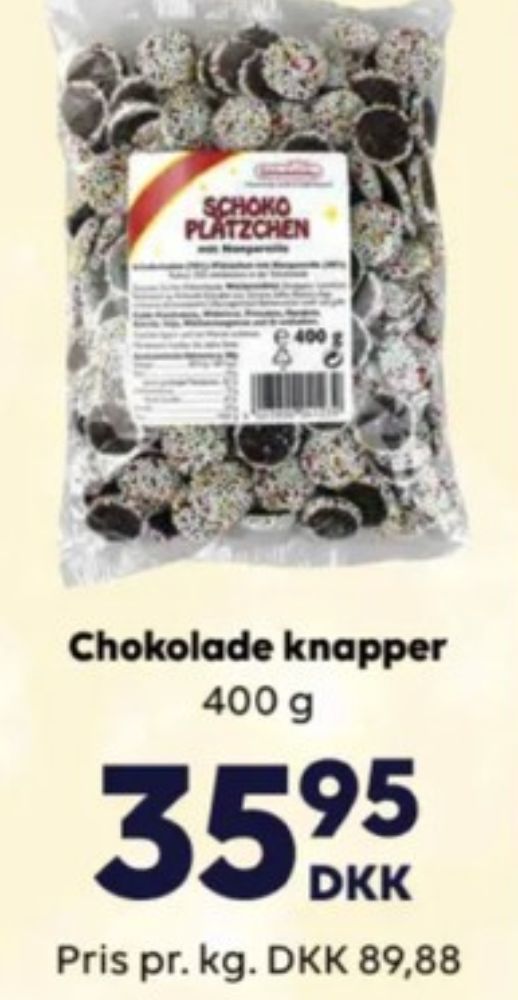 Schluckwerder, Chokoladeknapper