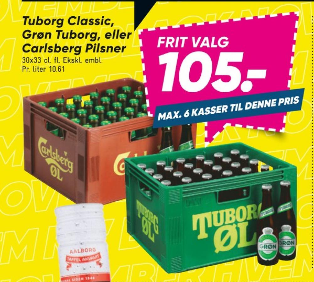 Tuborg Grøn, Øl