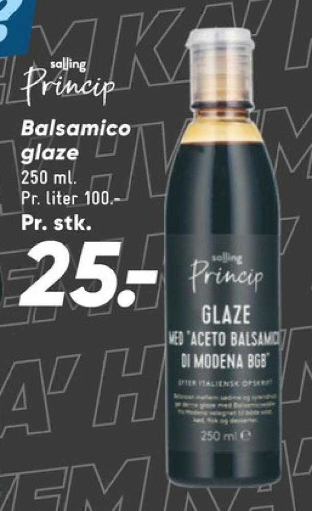 Salling Princip, Glaze