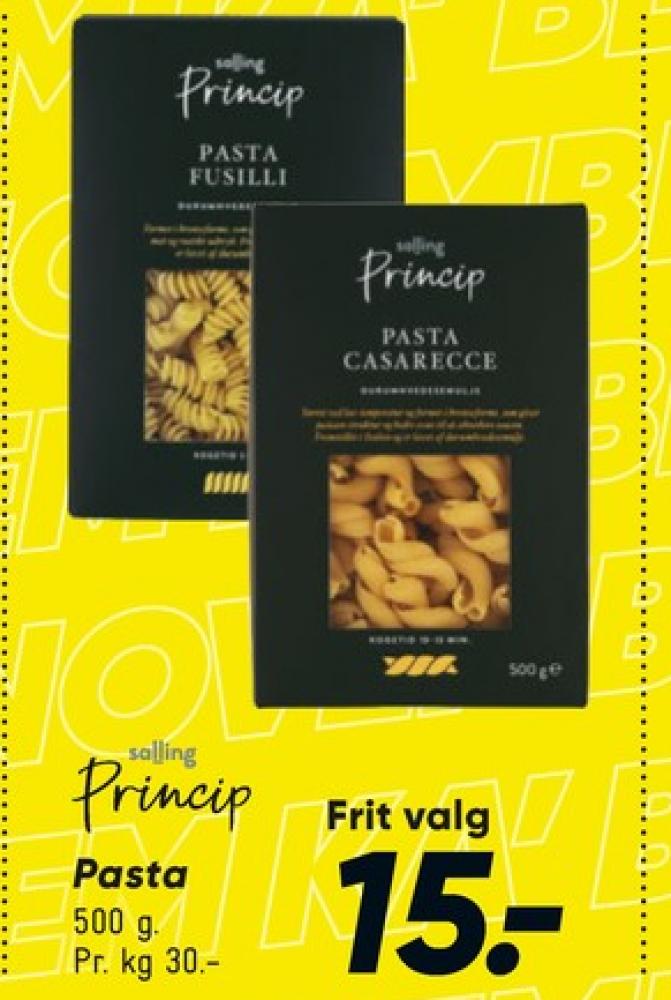 Salling Princip, Pasta Fusili