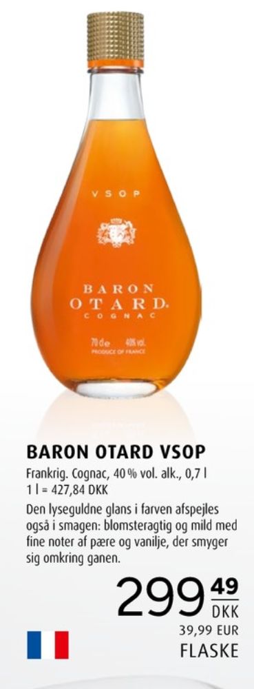Baron Otard V.S.O.P, Cognac