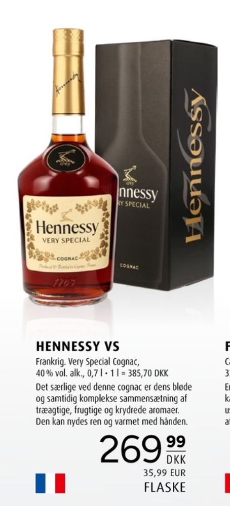 Hennessy VS, Cognac