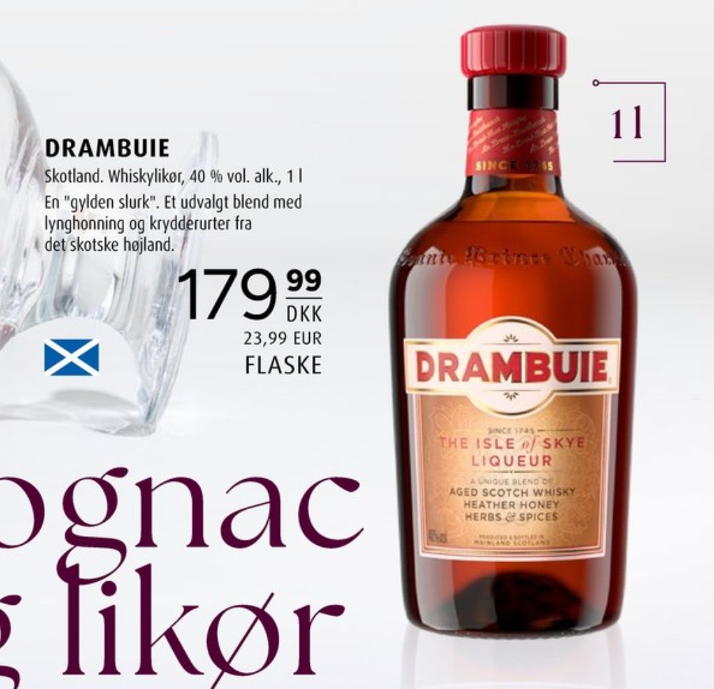 Drambuie, Likør