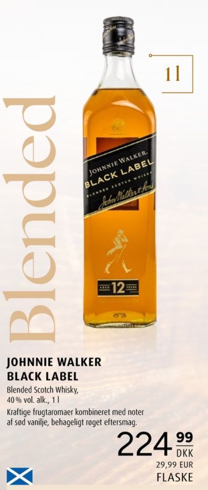 Johnnie Walker Black Label, Whisky