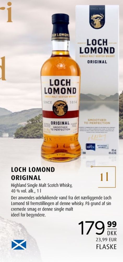 Loch Lomond, Whisky