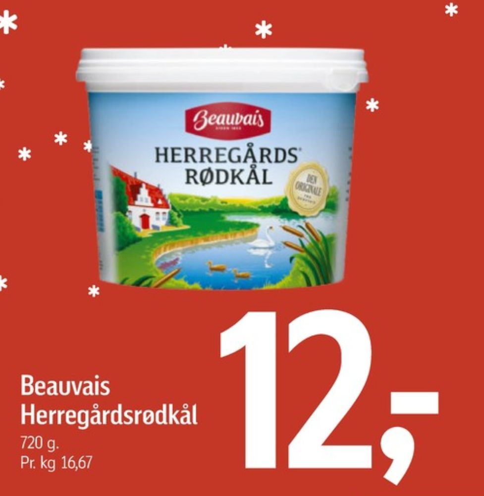 Beauvais, Rødkål-syltet