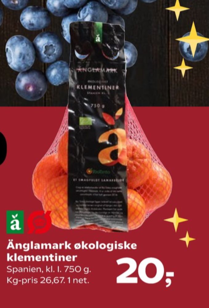 Änglamark, Klementiner