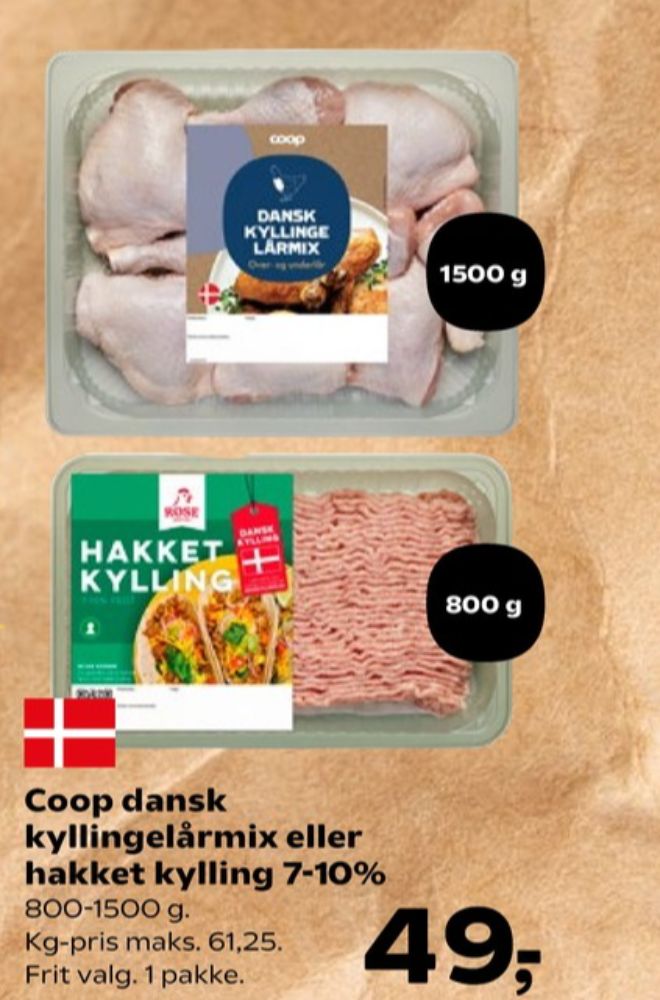 Coop, Kyllingelårmix
