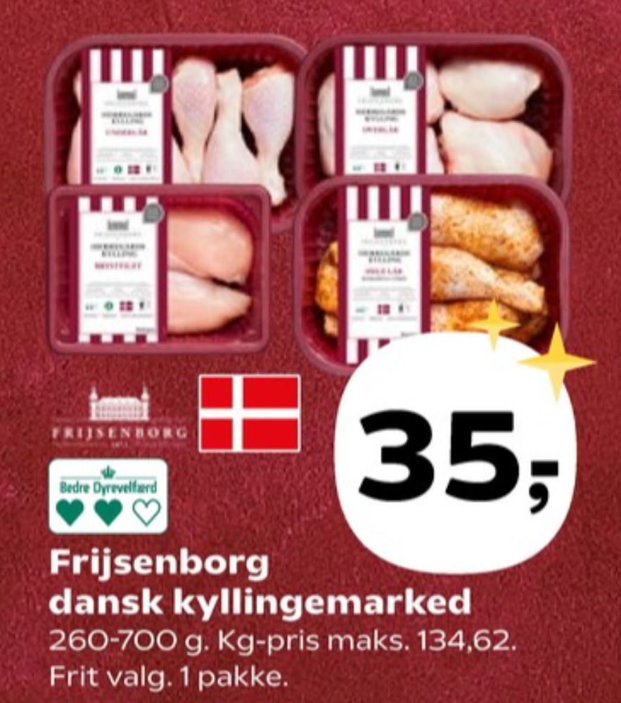 Frijsenborg, Kyllingelår