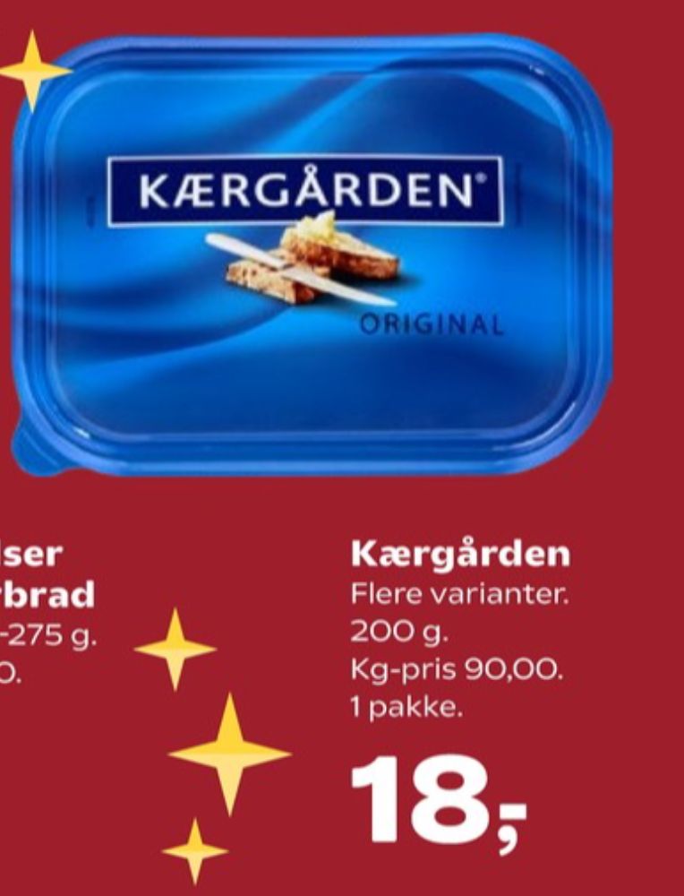 Kærgården, Smørbar