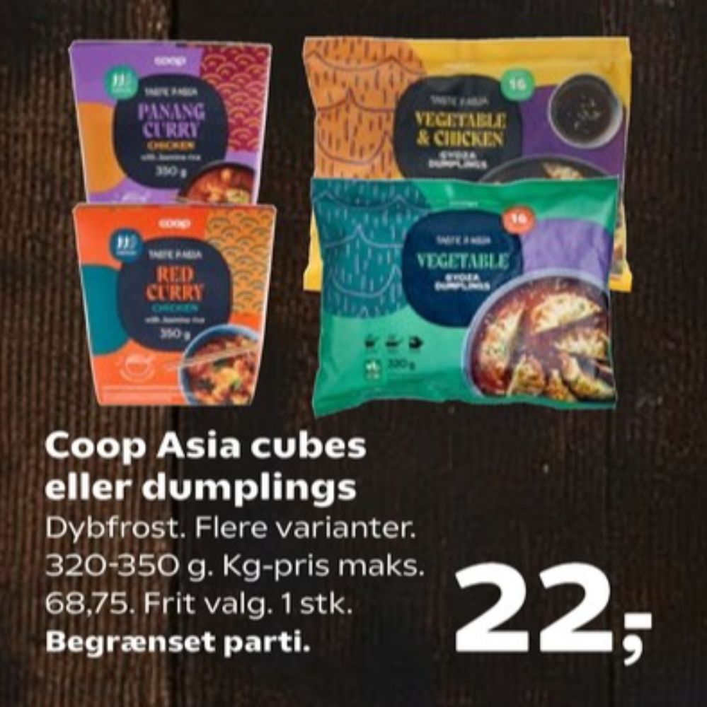 Coop Asia, Red Curry Chicken