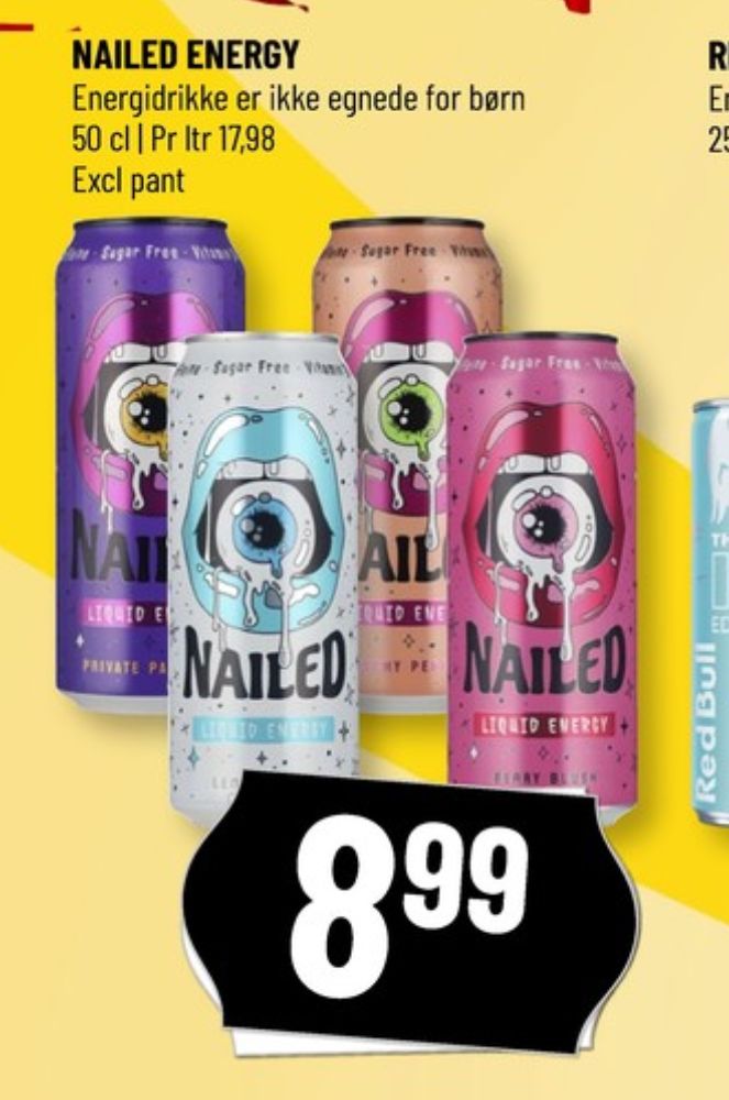 Nailed Lemony Lush, Energidrik