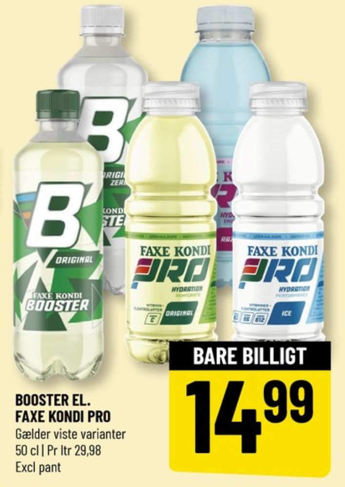 Faxe Kondi Booster Zero, Energidrik