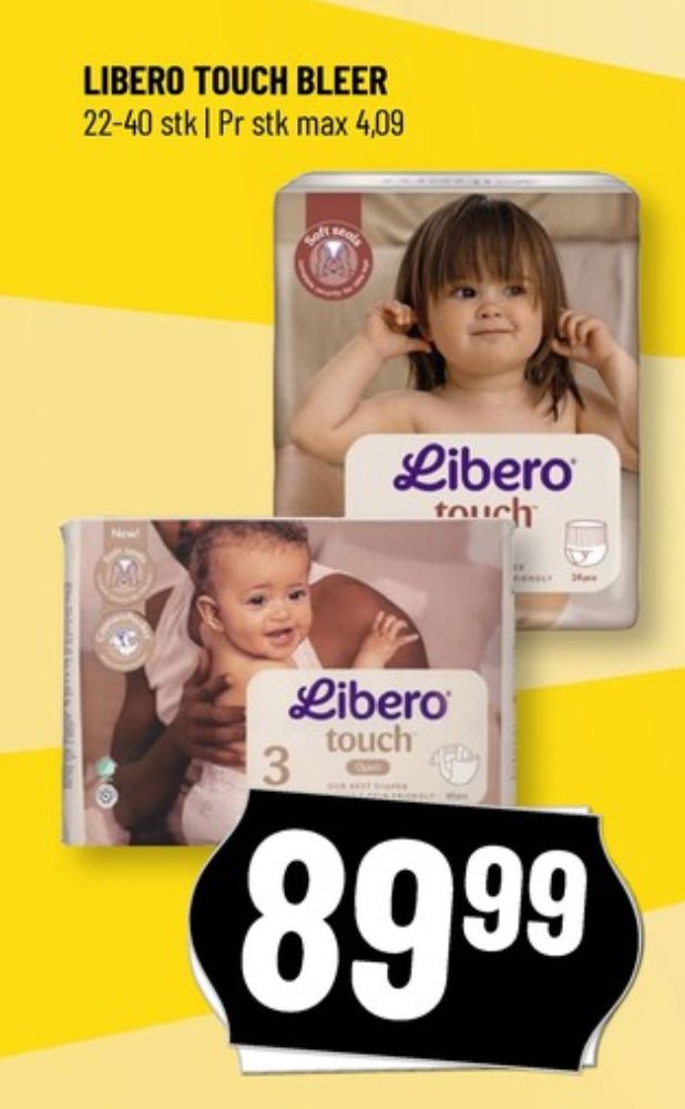 Libero Touch, Bleer str 3 5-9 kg