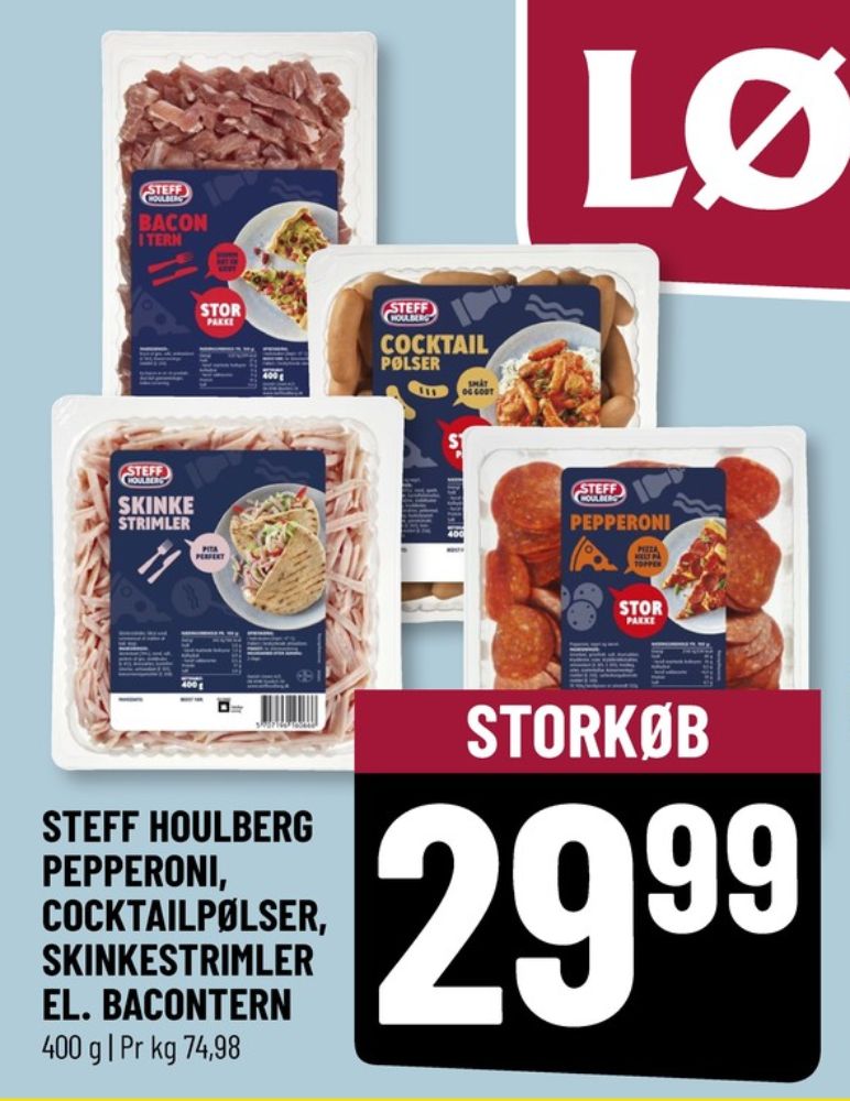 Steff Houlberg, Bacontern