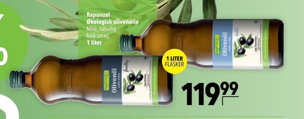 Rapunzel, Olivenolie