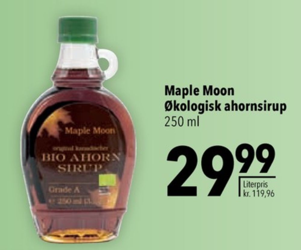 Maple Moon, Ahornsirup