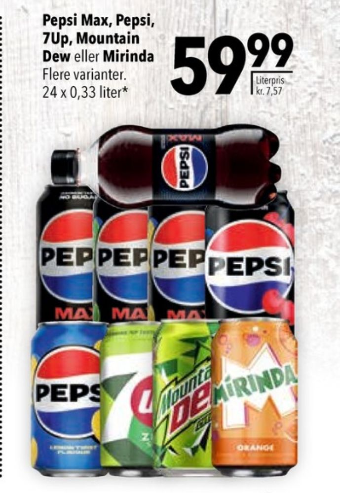 Pepsi Max Lime, Cola 24 pk.