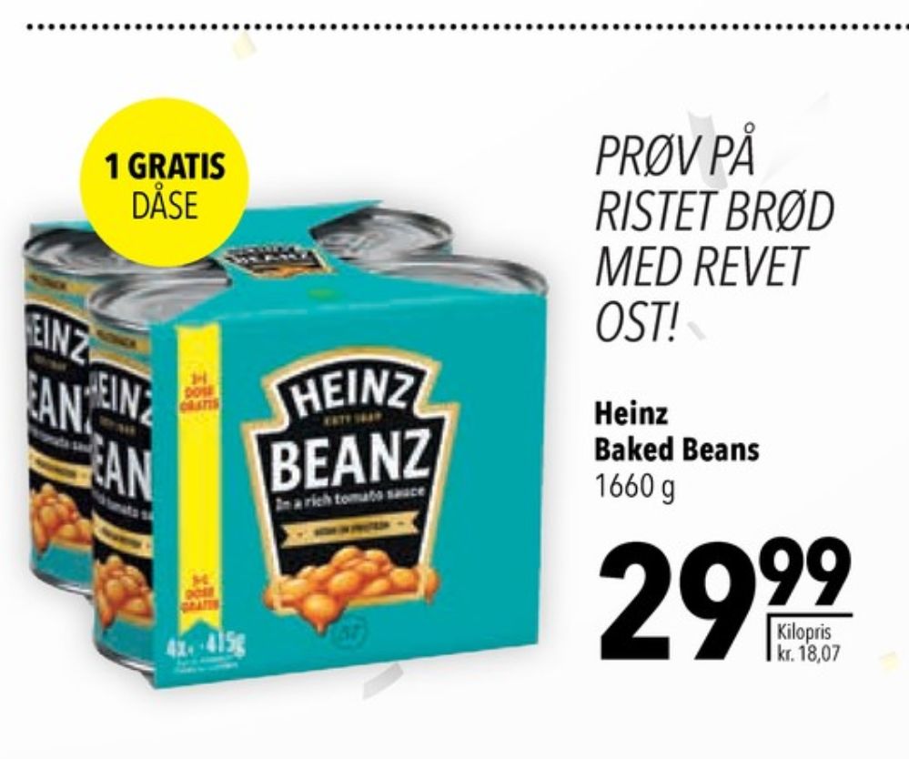 Heinz, Bønner