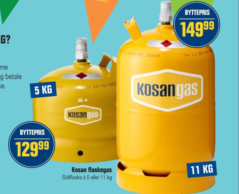 Kosan, Gasflaske