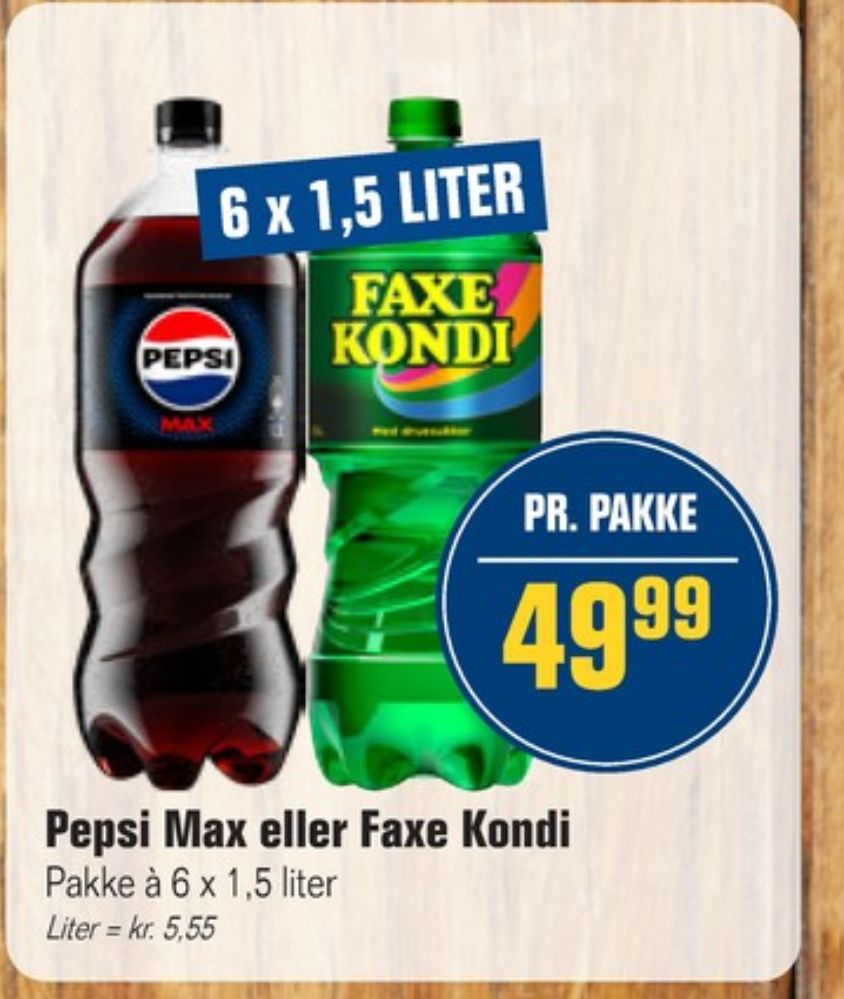 Pepsi Max, Cola 6 pk.