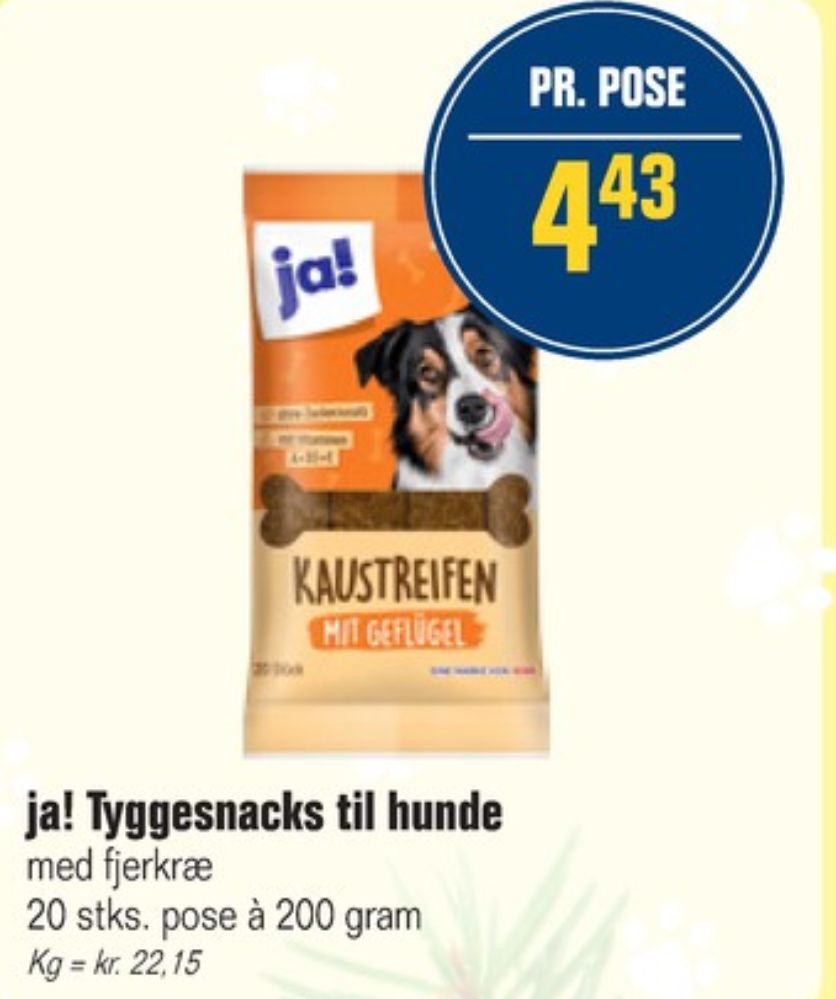 ja!, Hundesnacks